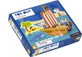 PETITCOLLAGE - Pop-out 3D puzzel Piraten