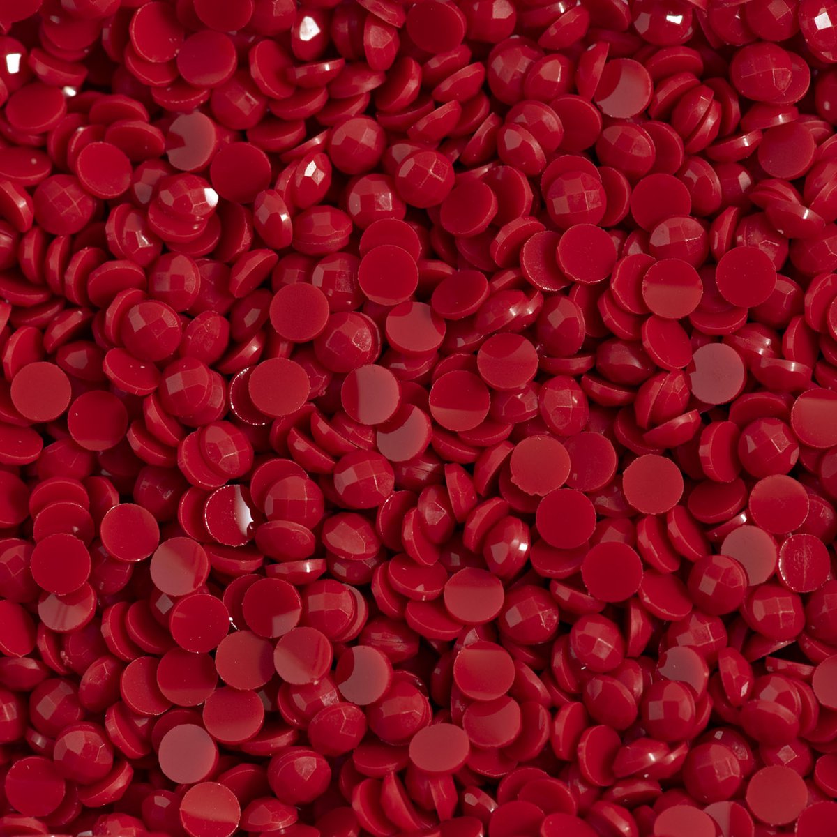 Diamond Dotz® - Diamond painting steentjes los - Kleur Red - 2.8mm steentjes - 12 gr. per zakje