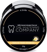 The Whitening Company Coconut & Charcoal Teeth Whitening Powder Lemon - Teeth Whitening -Non Peroxide - 100% natural/vegan - Geen gevoelige tanden