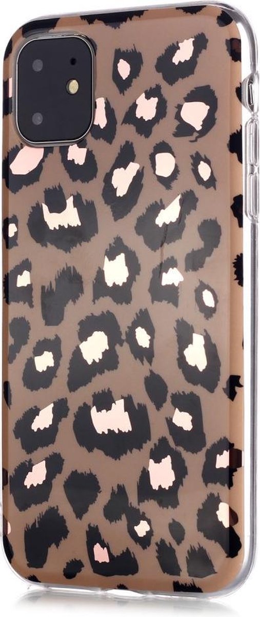 Coverup Luipaard TPU Back Cover - Geschikt voor iPhone 11 Hoesje - Luipaard
