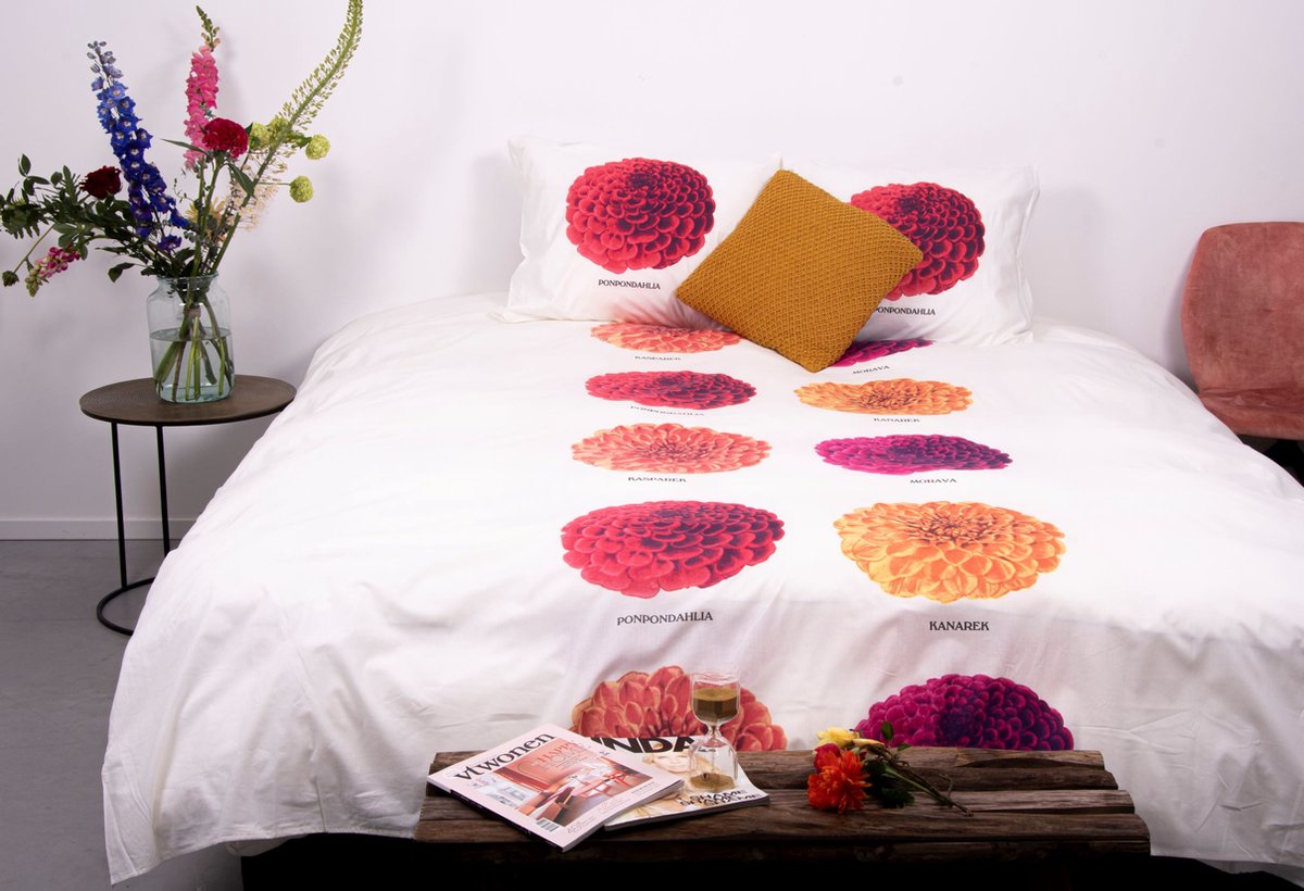 SENZATIONE 100% Katoen Percaline Dekbedovertrek 200x240-2x60x70 cm LIVORNO