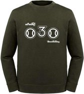 Tennis sweater - 030 Utrecht tennishelden (groen)