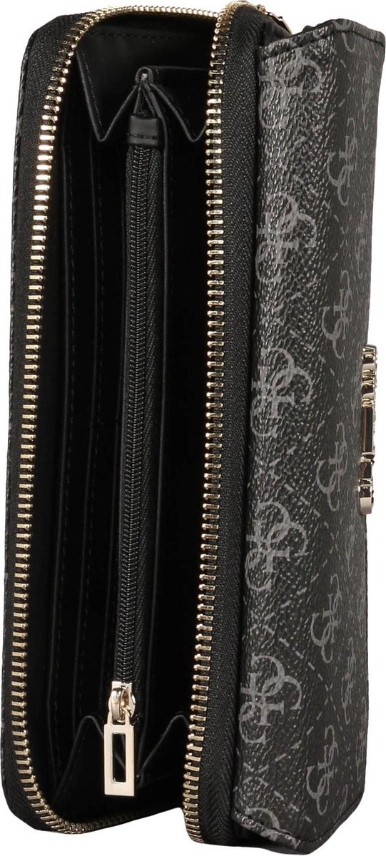GUESS Camy Slg Lrg Clutch Organizer Coal Multi Vrouwen bol
