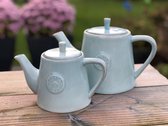 Costa Nova - servies - theepot groot - turquoise - 1,08L - H 15 cm