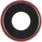 Iphone XR - Camera lens met frame - Rood