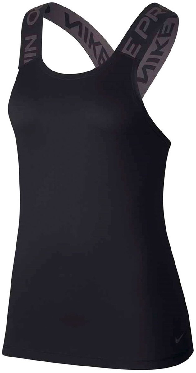 Nike Np Dry Elastika Tank Ess Sporttop Dames /Thunder Zwart