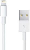 1 stuk Iphone lader Lightning Iphone kabel naar USB voor Oplader - 1 Meter Lightning cable - Oplaadkabel voor Apple iPhone XR / XS Max / XS / 8 (Plus) / 7 / 6 + voor Apple iPad 9