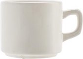 Tower White Coffee Cup 18cl D7,5xh6,7cmstackable