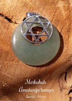 Aventurijn hanger Merkabah