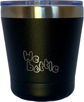 200 ML Tumbler (Coffee - Tea Mug) Powder Black - We Bottle - WaterFles