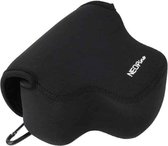 NEOpine Neoprene Shockproof Soft hoesje Bag met Hook voor Panasonic FZ1000 Camera(zwart)