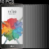 10 STUKS 0,26 mm 9H 2,5D film van gehard glas voor LG Stylo 2 Plus / K550