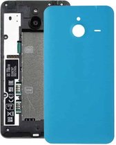 Frosted Surface plastic achterkant behuizing Cover voor Microsoft Lumia 640XL (blauw)