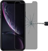 9H 3D Privacy Anti-glare Niet-volledig scherm Screenprotector van gehard glas voor iPhone 11 / XR