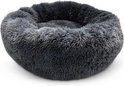 Snoozle Hondenmand - Superzacht en Luxe - Wasbaar - Fluffy - Hondenkussen - 60cm - Grijs