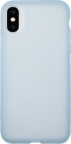BMAX Latex soft case hoesje geschikt voor Apple iPhone Xs Max / Soft cover / Telefoonhoesje / Beschermhoesje / Telefoonbescherming - Lichtblauw