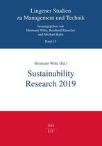 Sustainability Research 2019