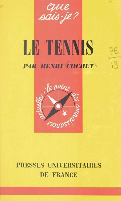 Le tennis - cover