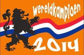 Kampioensvlag 2014 WK Oranje Kampioen 100x150cm