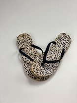 Slippers | Teenslippers | Dames | Panterprint | Maat 40/41
