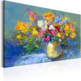 Schilderijen Op Canvas - Schilderij -  Autumn Bouquet 120x80 - Artgeist Schilderij