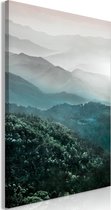 Schilderijen Op Canvas - Schilderij - Beautiful Tuscany (1 Part) Vertical 60x90 - Artgeist Schilderij