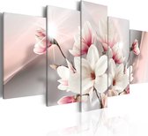 Schilderijen Op Canvas - Schilderij - Magnolia in bloom 200x100 - Artgeist Schilderij
