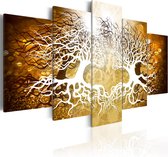 Schilderijen Op Canvas - Schilderij - Forest Lovers 200x100 - Artgeist Schilderij