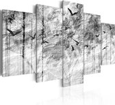 Schilderijen Op Canvas - Schilderij - Paper Memory 100x50 - Artgeist Schilderij