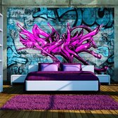 Fotobehang – Behangpapier - Fotobehang - Anonymous graffiti 200x140 - Artgeist