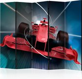 Kamerscherm - Scheidingswand - Vouwscherm - Formula 1 car II [Room Dividers] 225x172 - Artgeist Vouwscherm