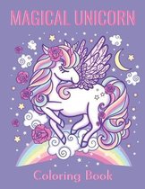 Magical Unicorn Coloring Book