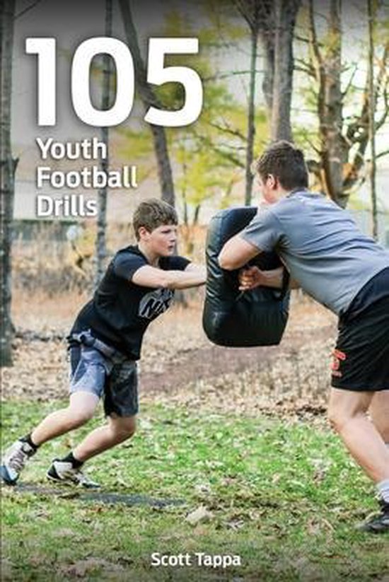 105 Youth Football Drills - cover