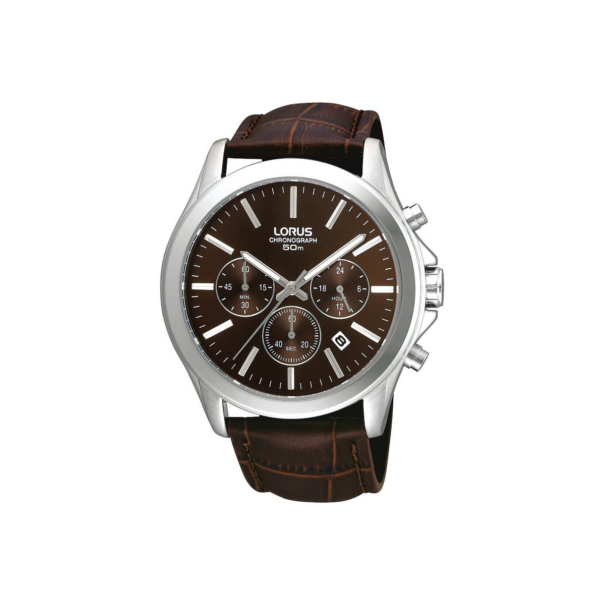 Lorus RT381AX9 - Horloge - 42 mm - Bruin