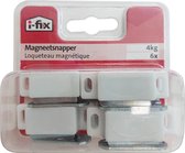 I-FIX magneetsnapper 4 kg | 6 stuks | WIT