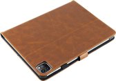 Dasaja iPad Pro 12.9 (2020) Housse en cuir marron