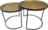 Nandi Salon tafel Bijzettafel set of 2