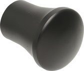 Intensions roede eindknop Saxo - 28 mm doorsnede - 2 stuks - Zwart