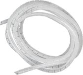 Dekmasker voor Maclean MCTV-685T kabels (8,7 * 10 mm) 3 m transparante spiraal