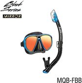 TUSAsport Snorkelmasker Duikbril Snorkelset Powerview UC2425MQB - Blauw