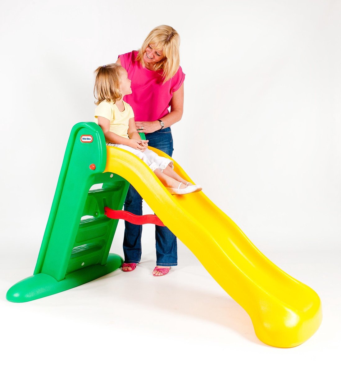 Little Tikes Glijbaan Large Slide - Peuter -Voor Buiten - Groen Geel — afbeelding 6