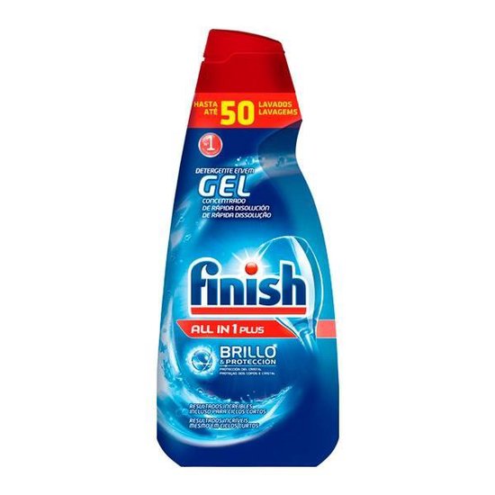 Finish Gel Alles-in-Een Regular Vaatwasmiddel 1 l (50 Doses) | bol