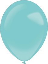 Amscan Ballonnen 28 Cm Latex Turquoise 50 Stuks