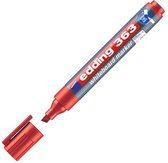 Viltstift edding 363 whiteboard beitel rood 1-5mm | 10 stuks