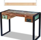 Computer bureau (Incl LW Led Klok) - Computerbureau - Werktafel - Schrijftafel - Tekentafel