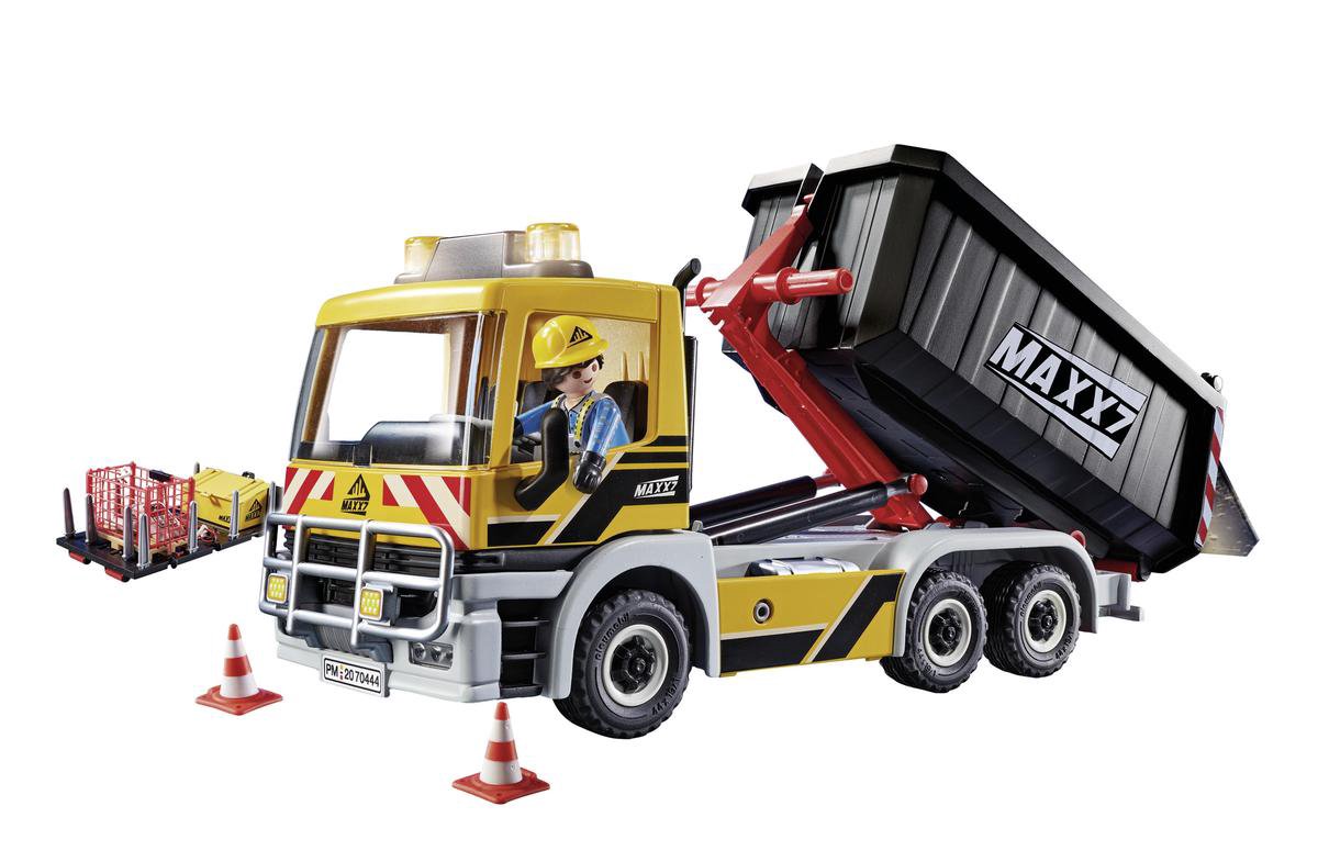 PLAYMOBIL City Action Vrachtwagen met wissellaadbak - 70444 — afbeelding 15