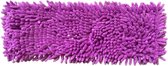 Chenille Microvezel Schoonmaak dweil - Microfiber schoonmaak dweil vloer - Huishoud dweil - Stof opneembare dweil - Dweil doek - Vloer dweilen - Vloerwisser doek - Paars - 1 stuk