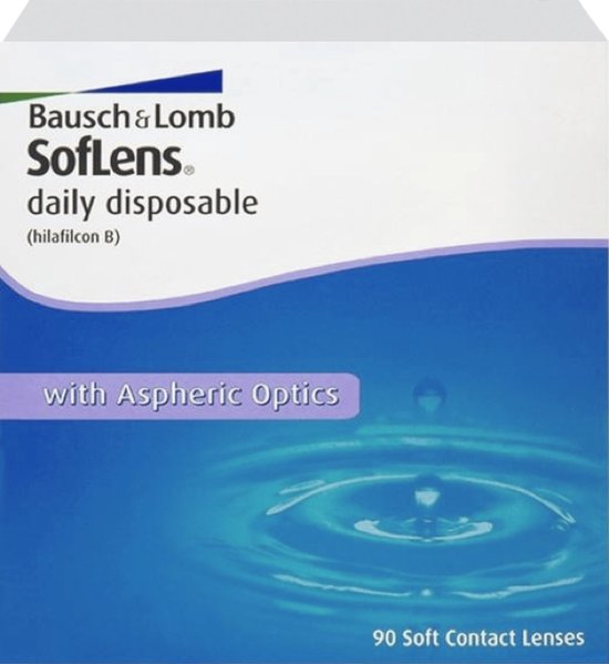 Soflens Daily Disposable [90 pièces] S +1.00 (jetable par jour) - lentilles de contact