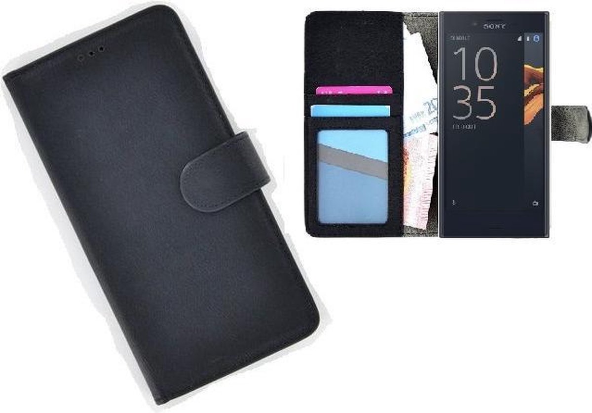 Book case hoesje voor Sony Xperia X Compact - Zwart
