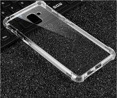 Samsung Galaxy A6 2018 transparant siliconen hoes / achterkant met uitgestoken hoeken / anti shock / anti schok van het Merk FB Telecom Groothandel in telefoon accessoires